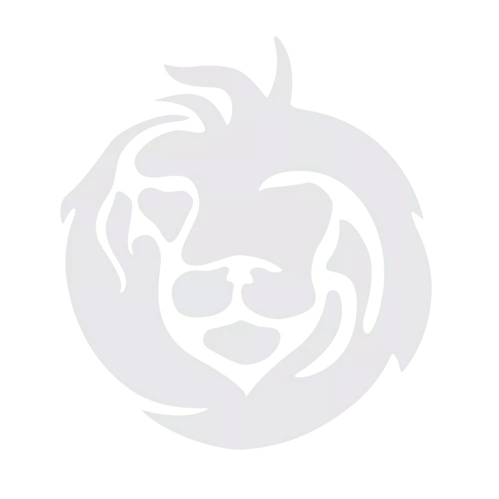 Logotipo em formato de leão